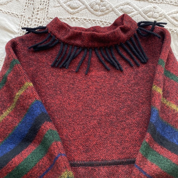 Lapplander wool blanket sweater Norway - Picture 4 of 6